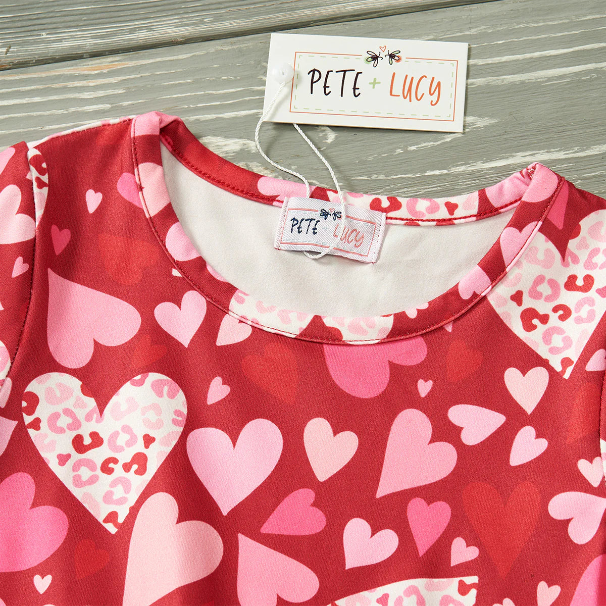(Preorder) Heartprint Jungle Tulle by Pete + Lucy