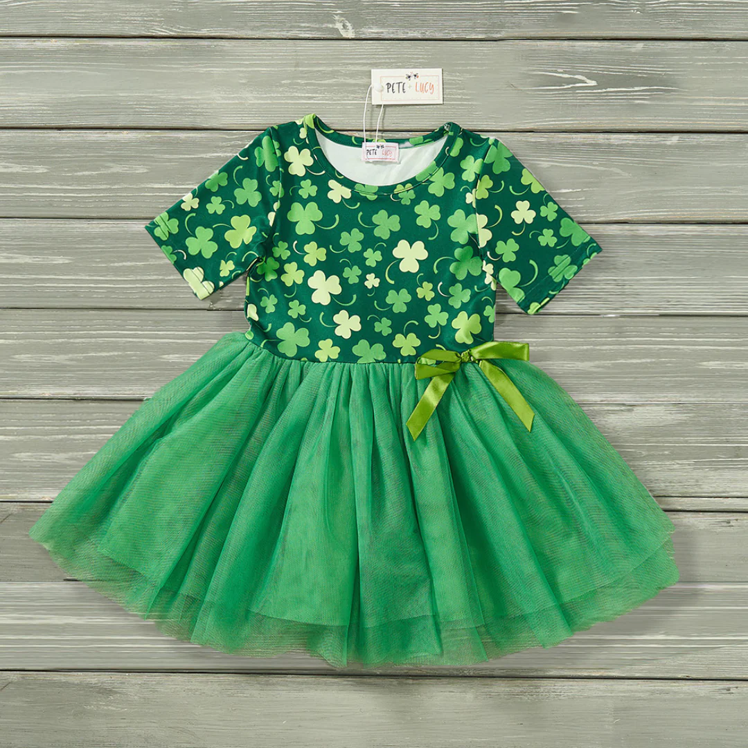 (Preorder) Shamrock Shenanigans Tulle by Pete + Lucy