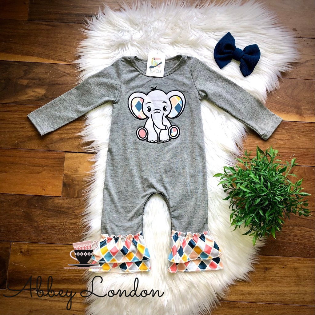 Delightful Diamonds Infant Romper by TwoCan