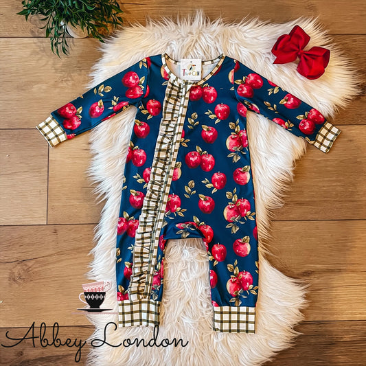 Apple Infant Romper by TwoCan