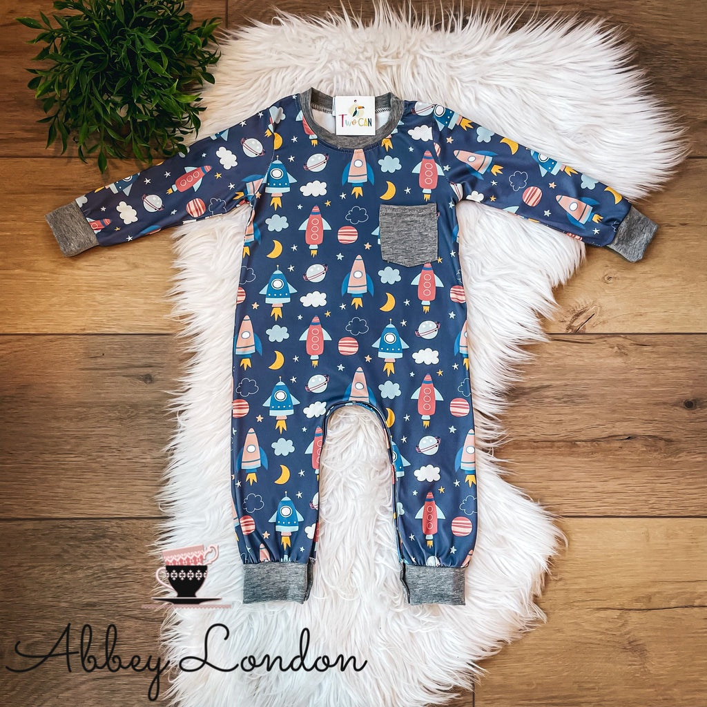 Rockets Infant Romper by TwoCan