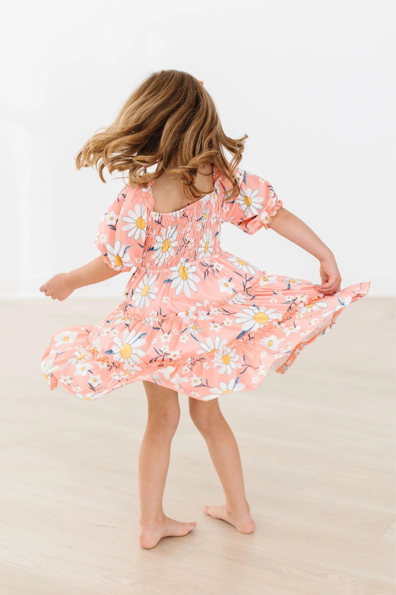 Daisy Darling Smocked Ruffle Dress by Mila & Rose