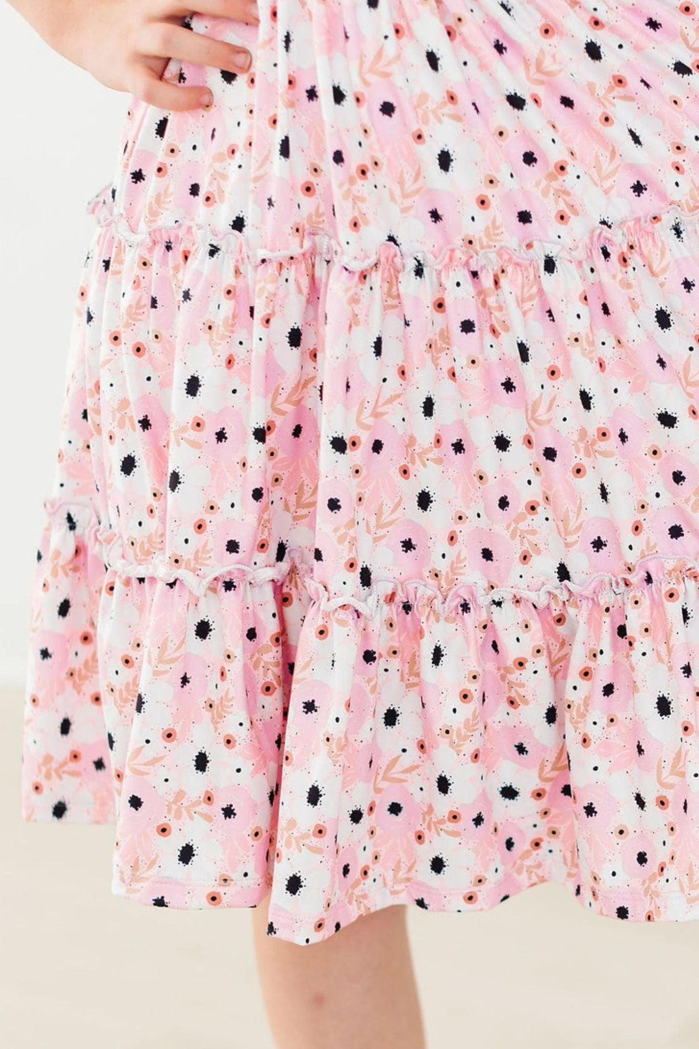 Whimsical Wildflowers Smocked Ruffle Dress by Mila & Rose