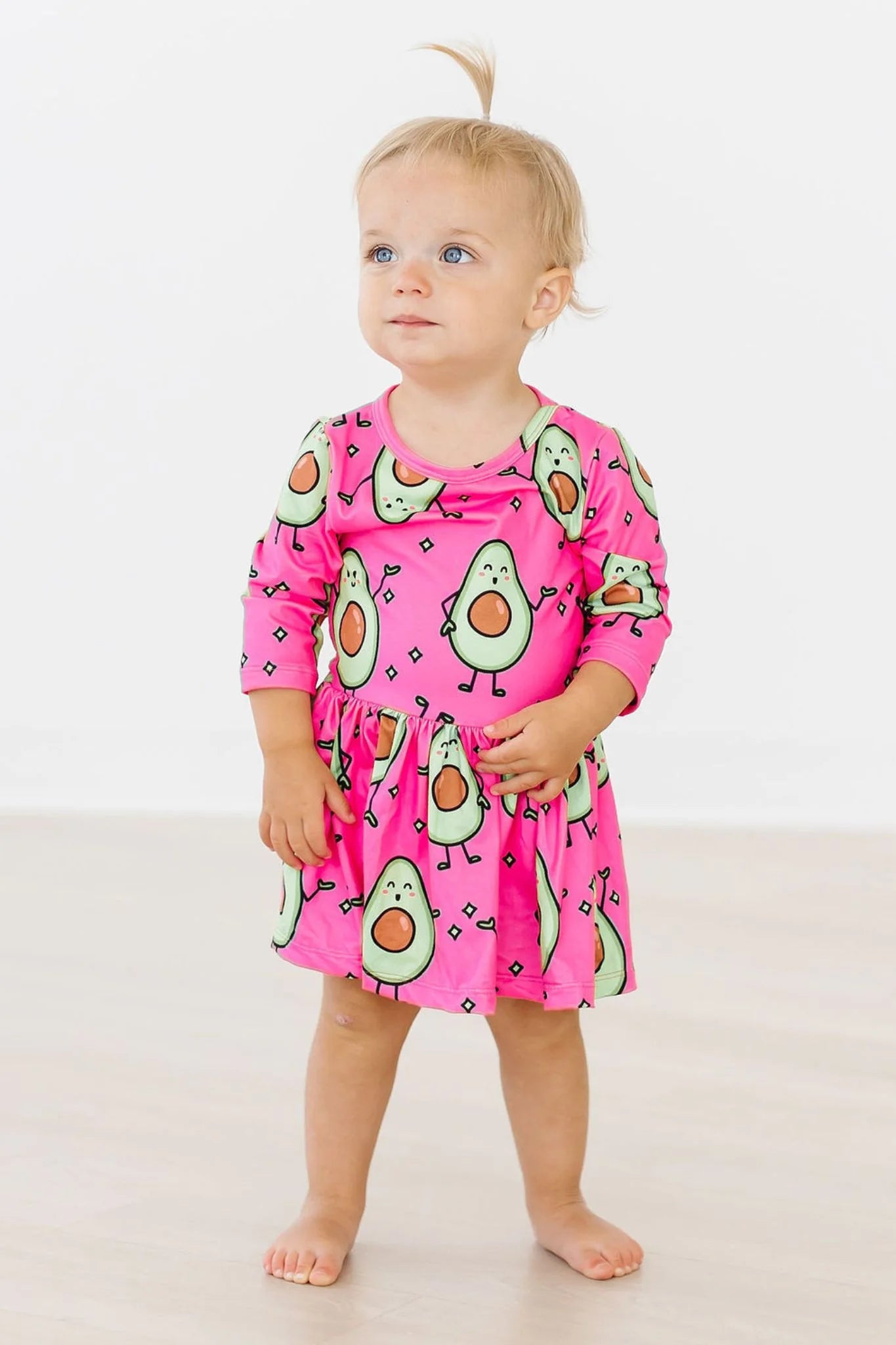 Happy Avocados Twirl Bodysuit by Mila & Rose