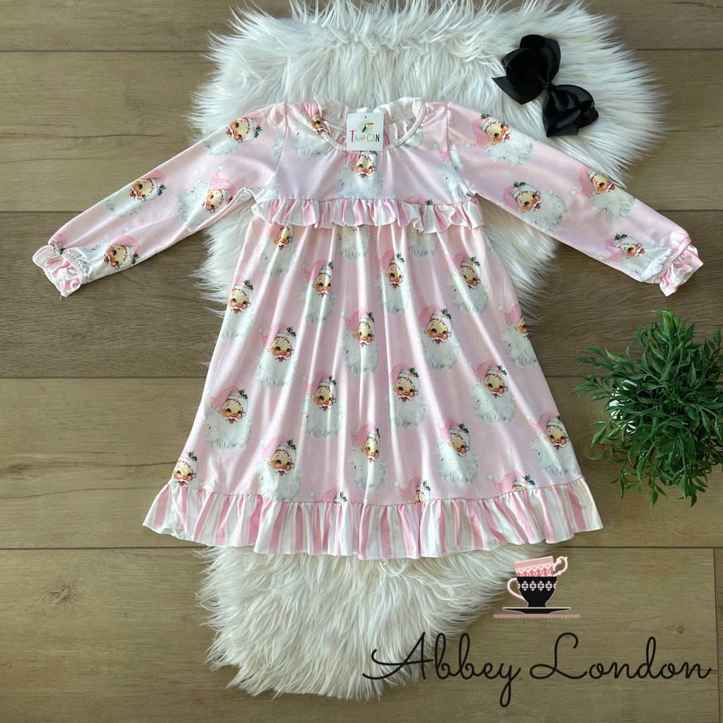 Vintage Santa (Pink) Gown by TwoCan