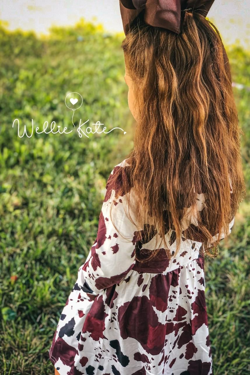 Cowlicious Dress by Wellie Kate