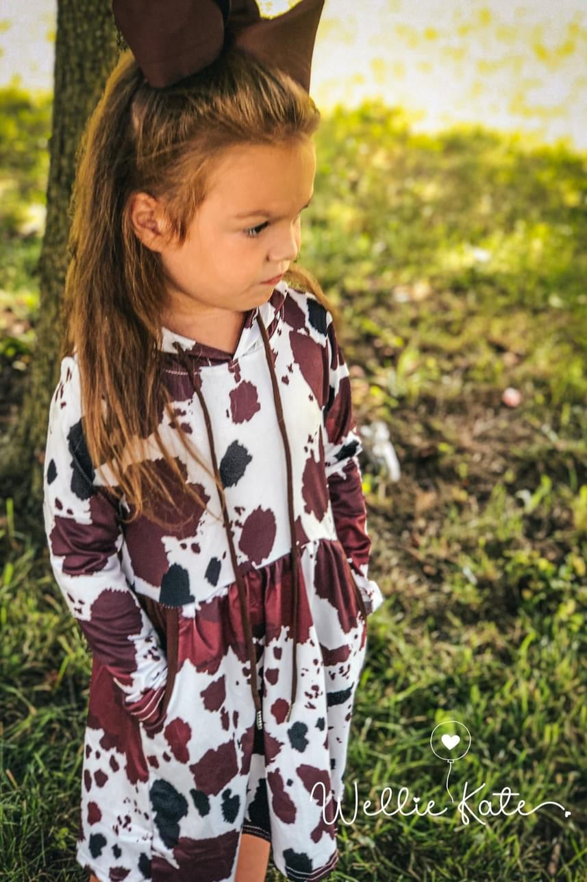 Cowlicious Dress by Wellie Kate