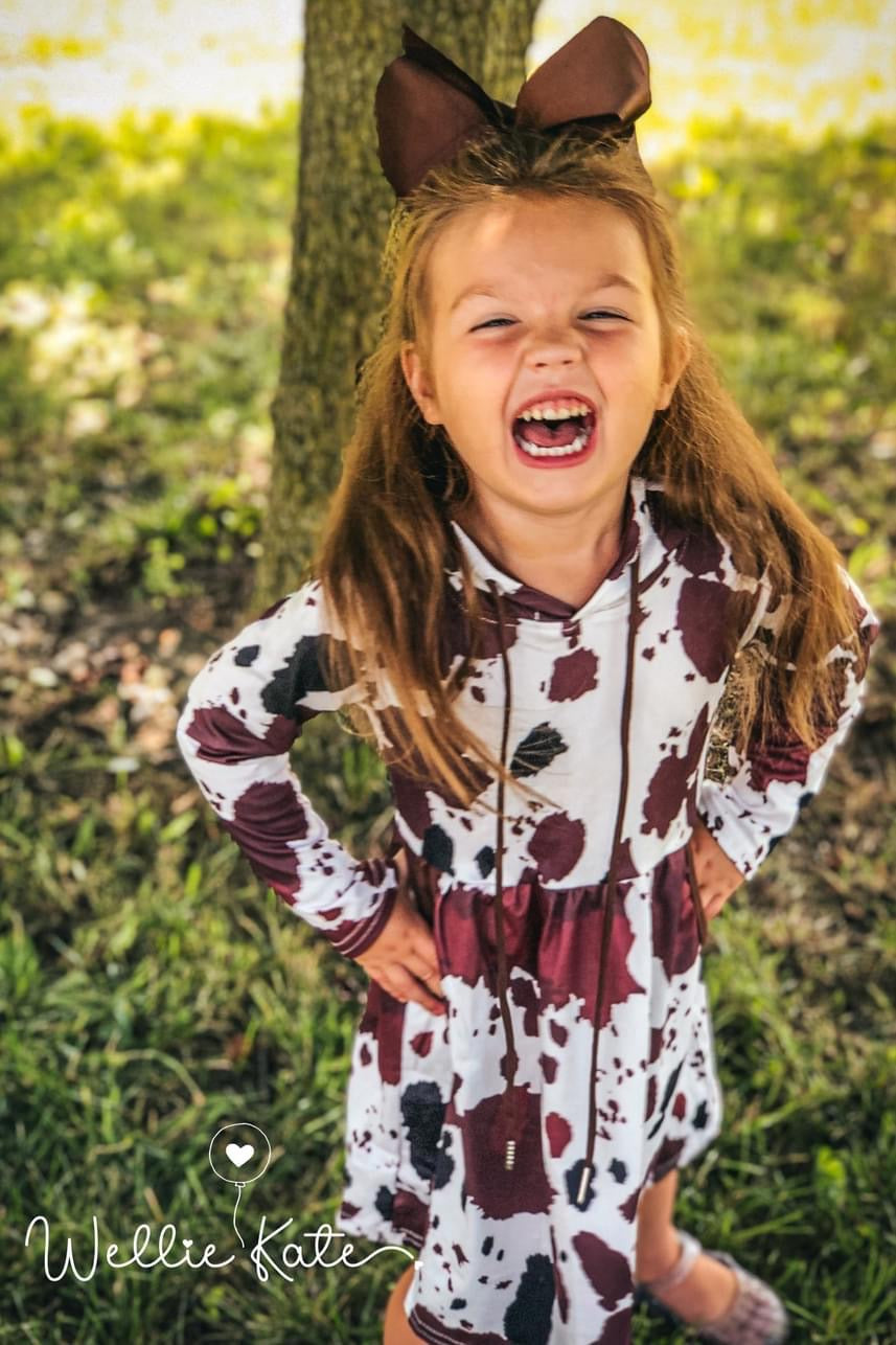 Cowlicious Dress by Wellie Kate