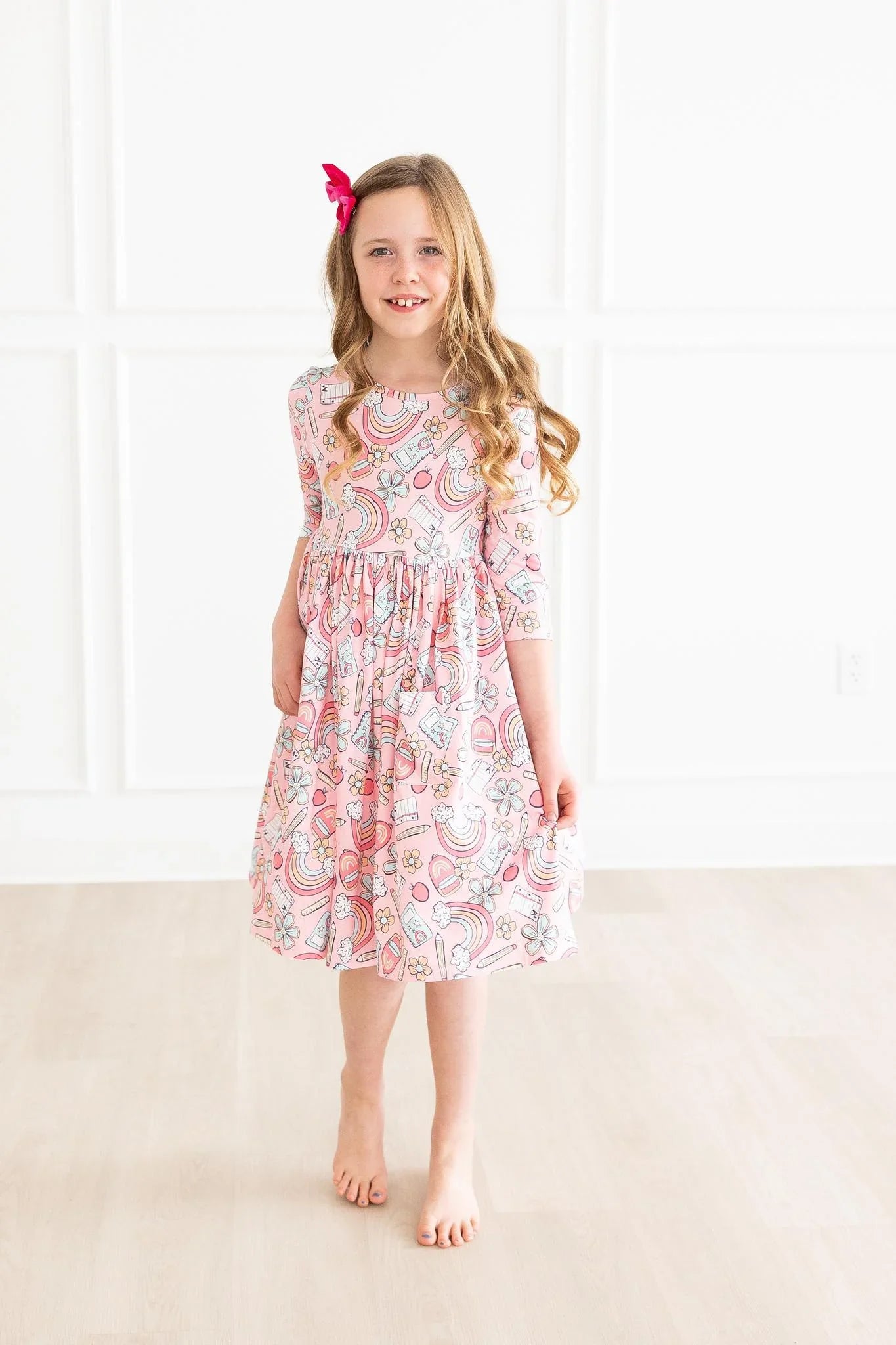 Dream Big Little One Pocket Twirl Dress by Mila & Rose