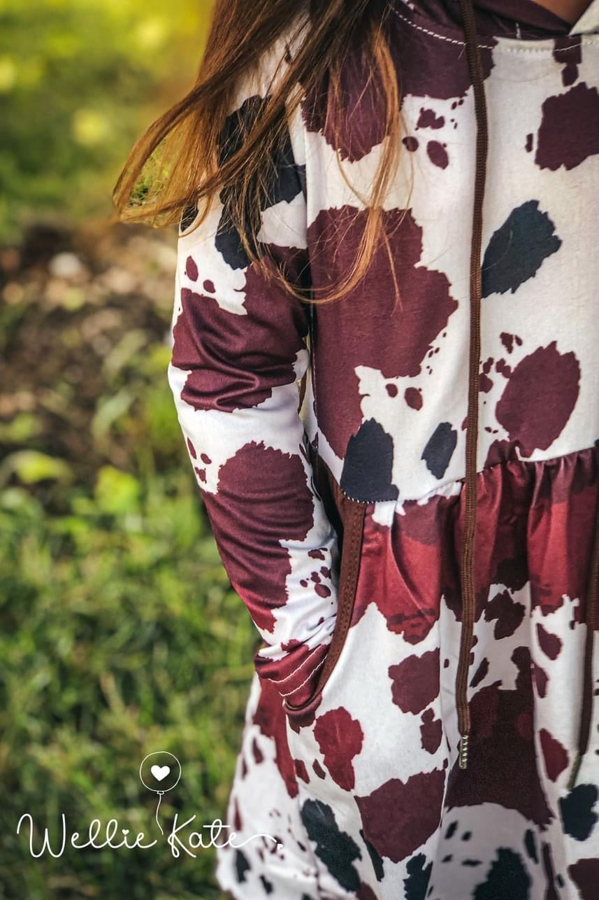 Cowlicious Dress by Wellie Kate