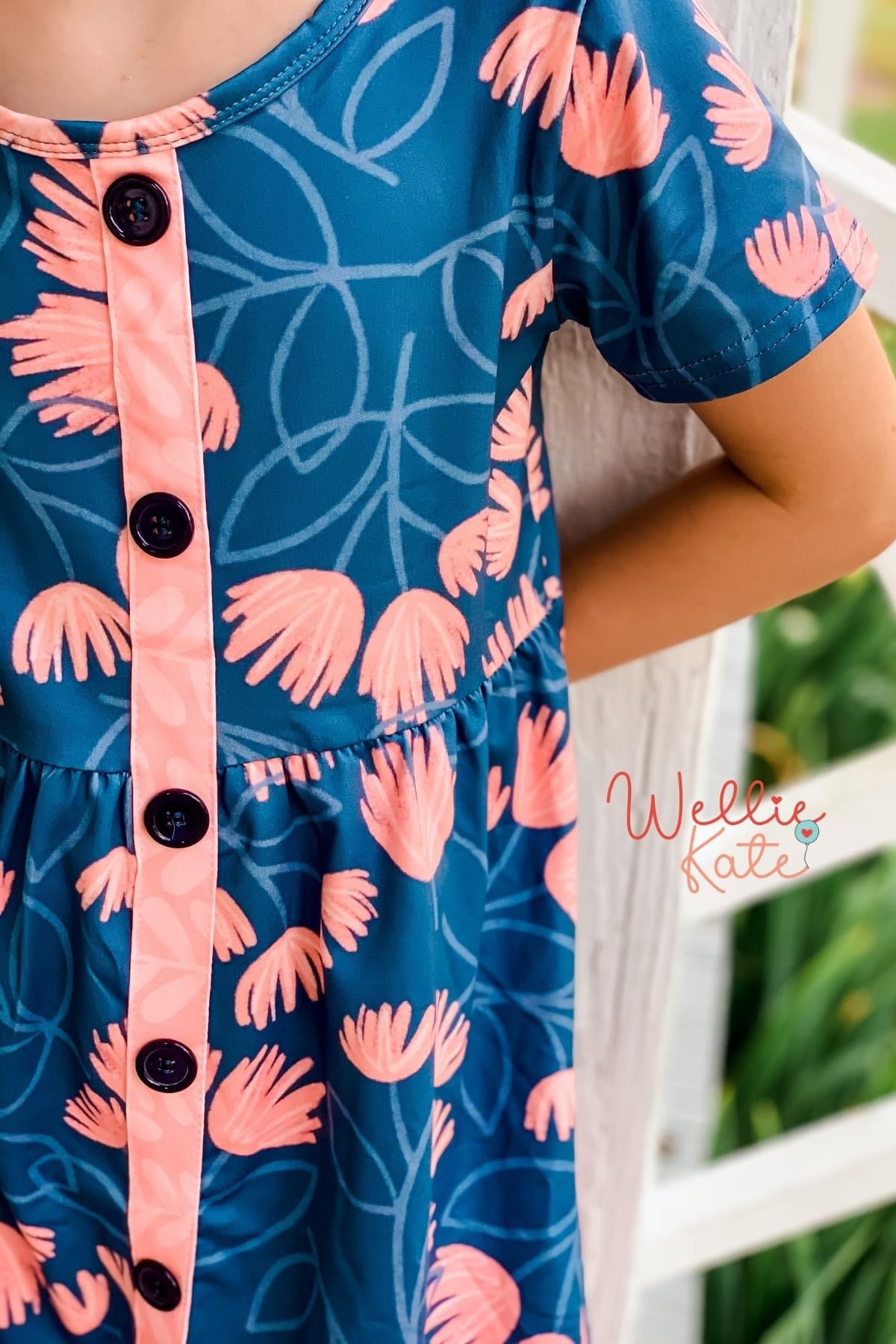 Soft Pink Dress by Wellie Kate