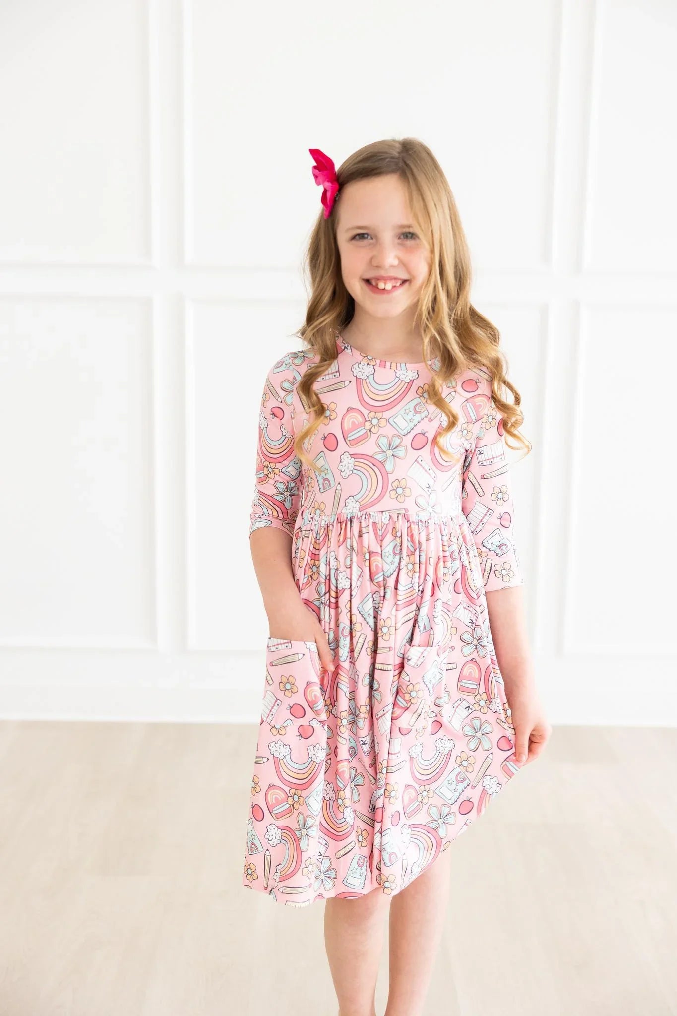 Dream Big Little One Pocket Twirl Dress by Mila & Rose