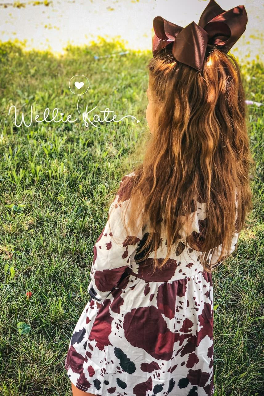 Cowlicious Dress by Wellie Kate