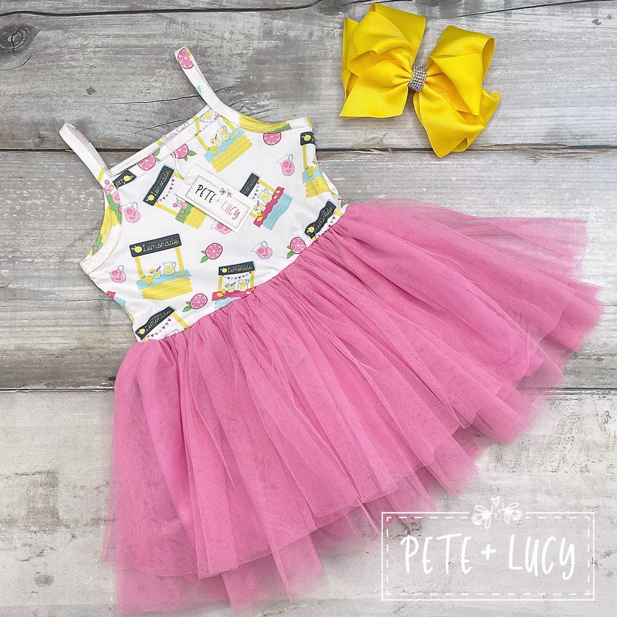 Pete + Lucy Pink Lemonade Tulle