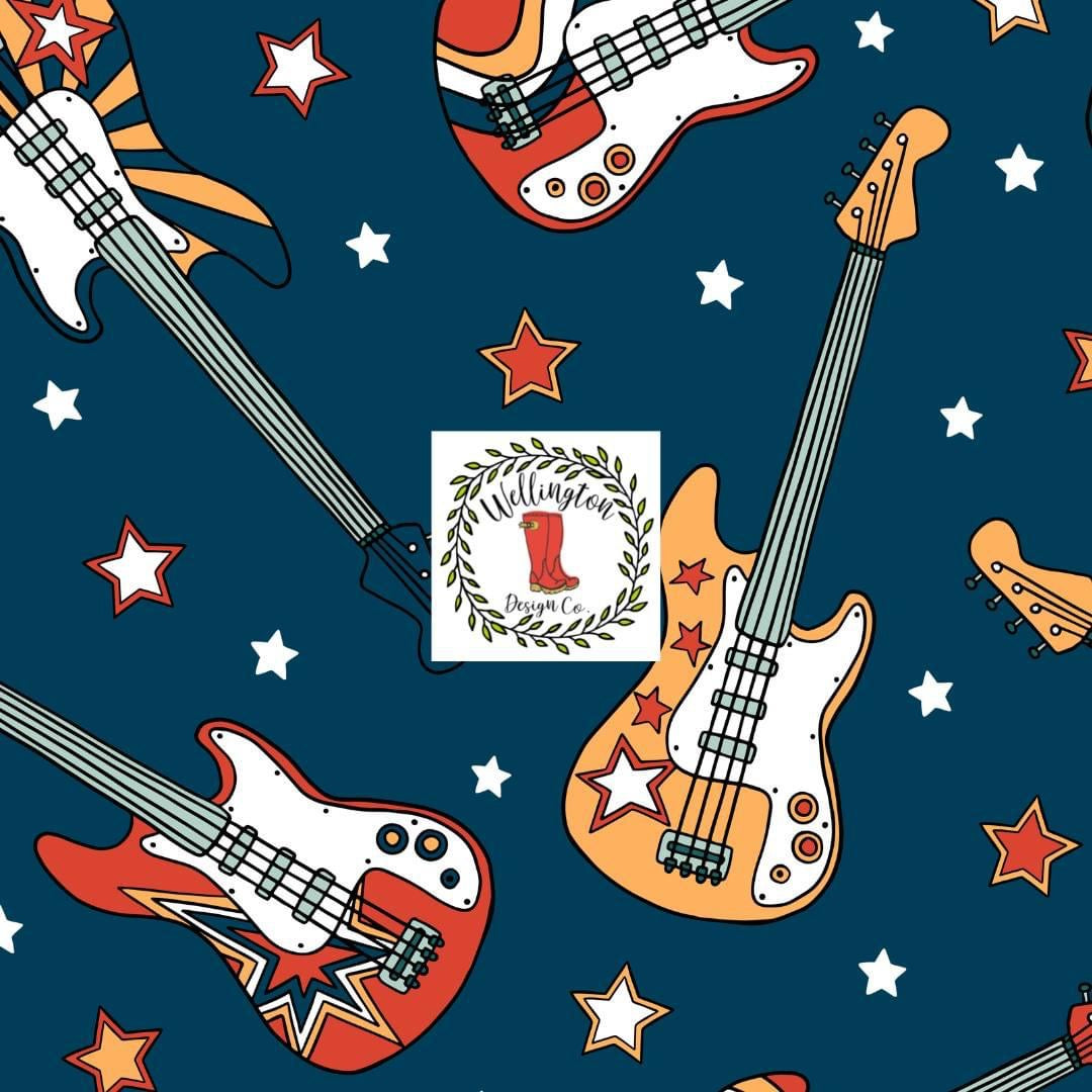 Electric Guitars Hoodie by TwoCan
