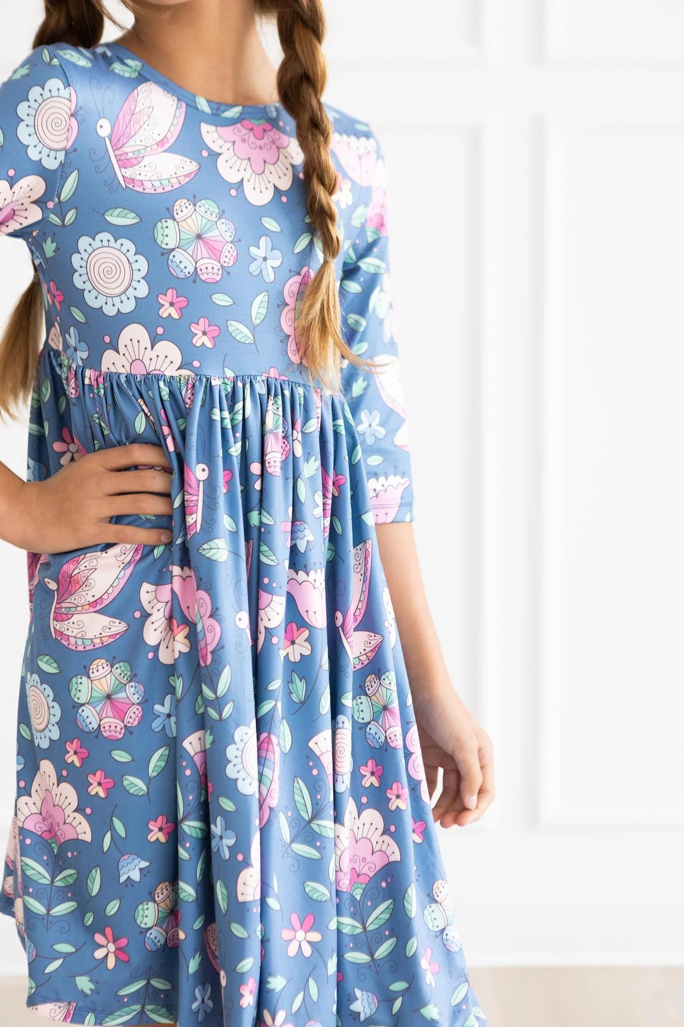 Spring Gardens Twirl Dress by Mila & Rose