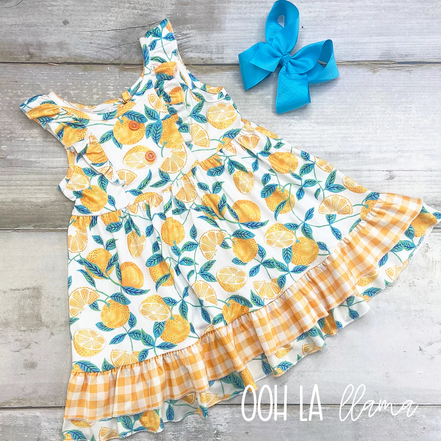 Ooh La Llama Citrus Dress