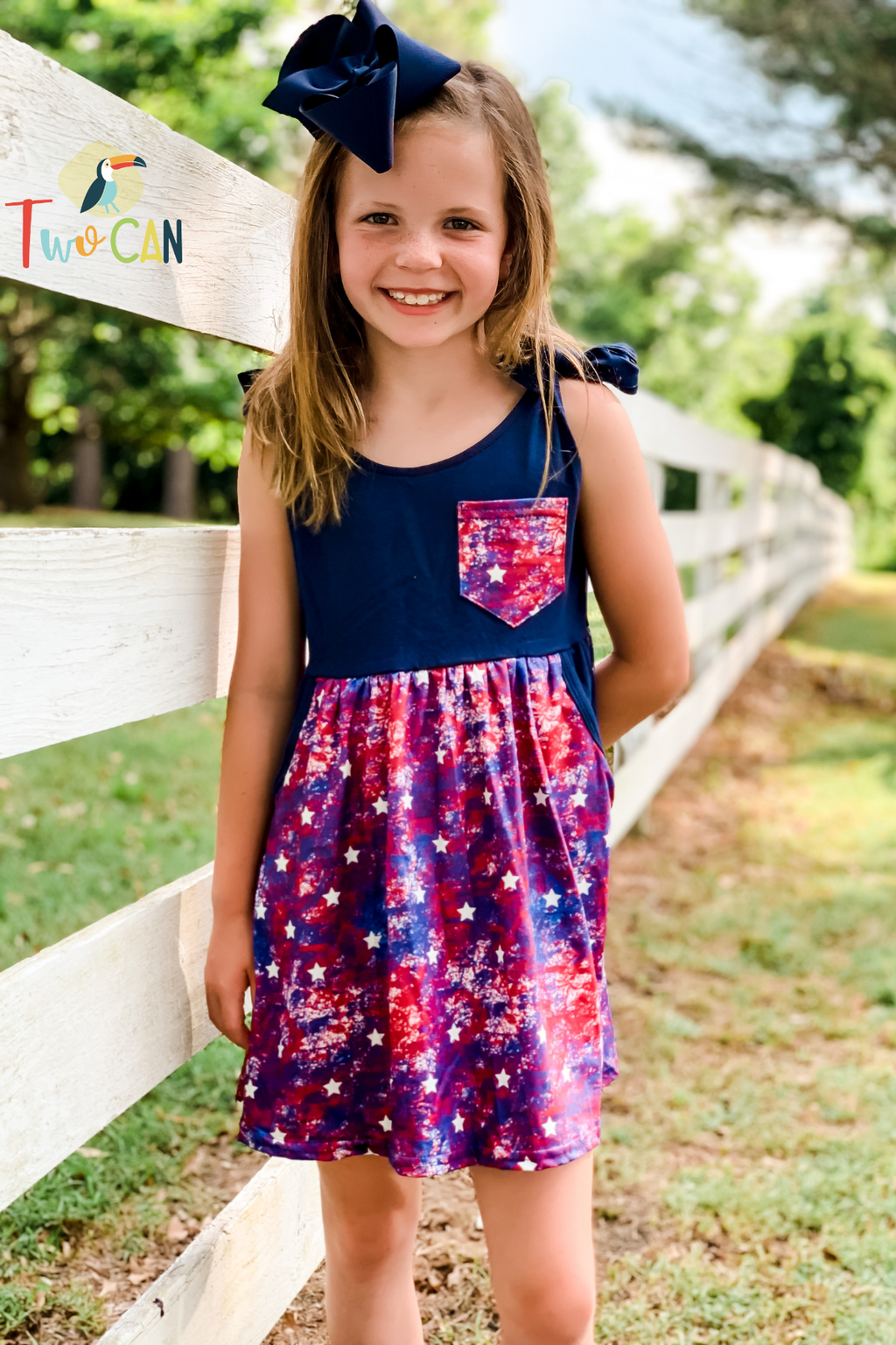 Splatter Stars Dress by TwoCan