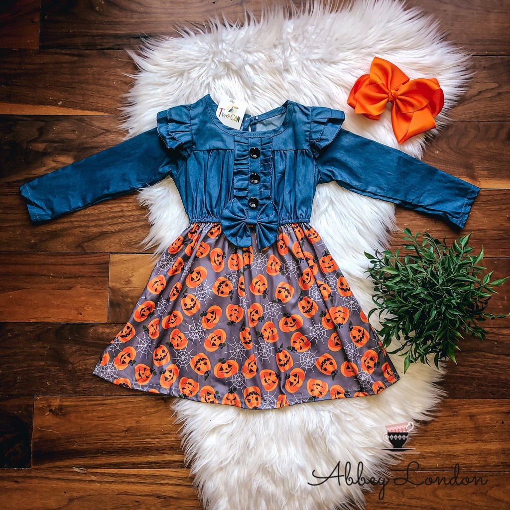 Spooky Pumpkins Dress by TwoCan