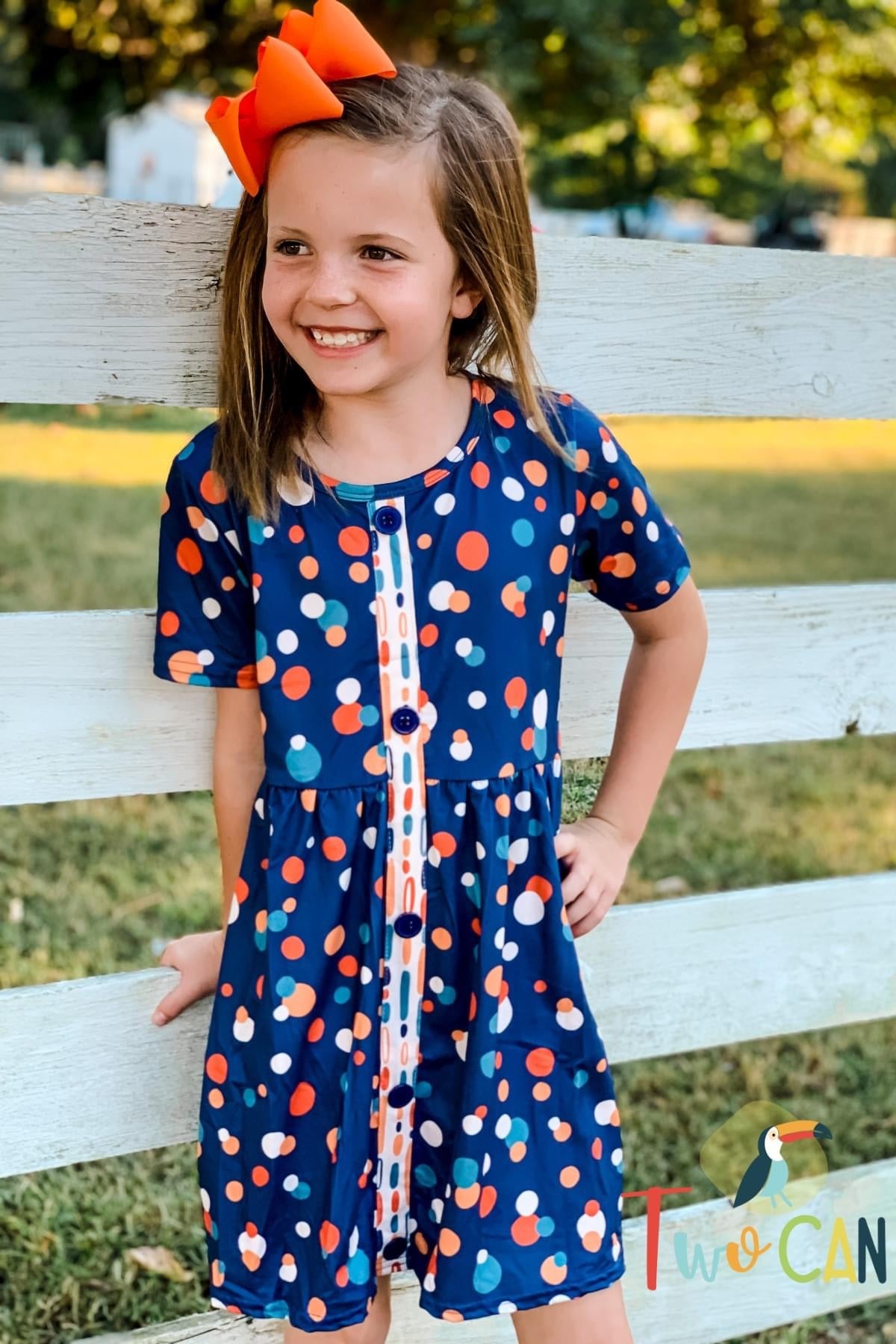 Bubble Dots Dress by TwoCan