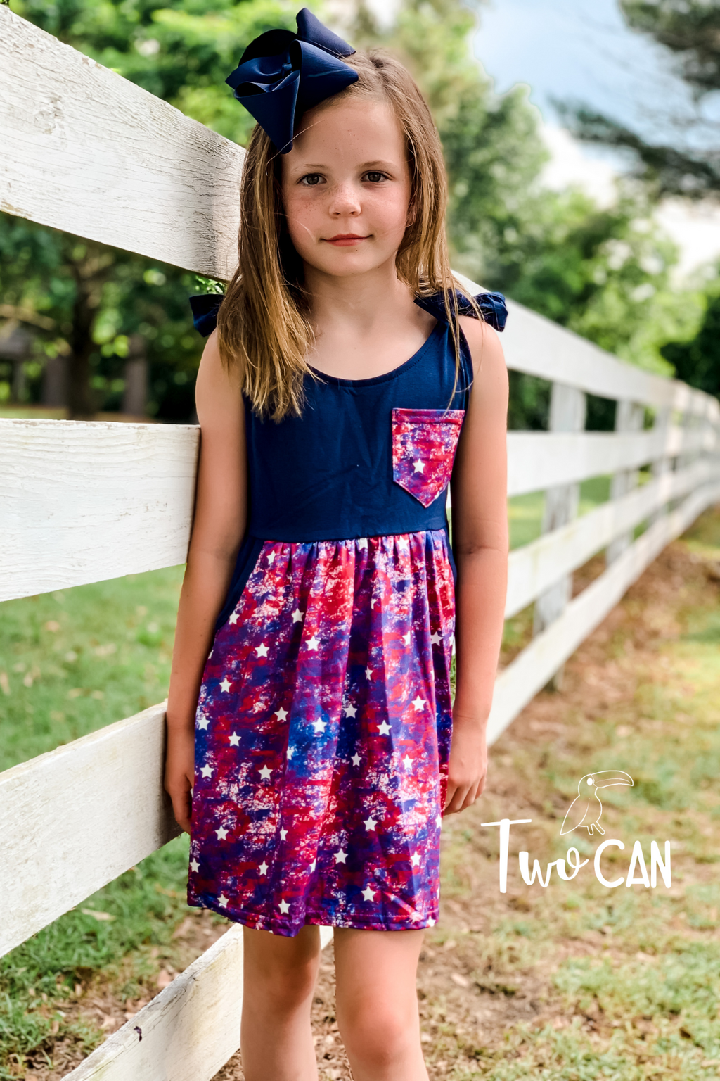 Splatter Stars Dress by TwoCan