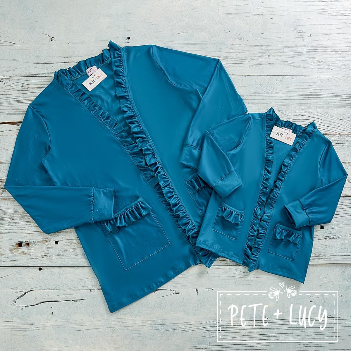 Ruffled Kids’ “Milk Silk” Cardigans by Pete + Lucy
