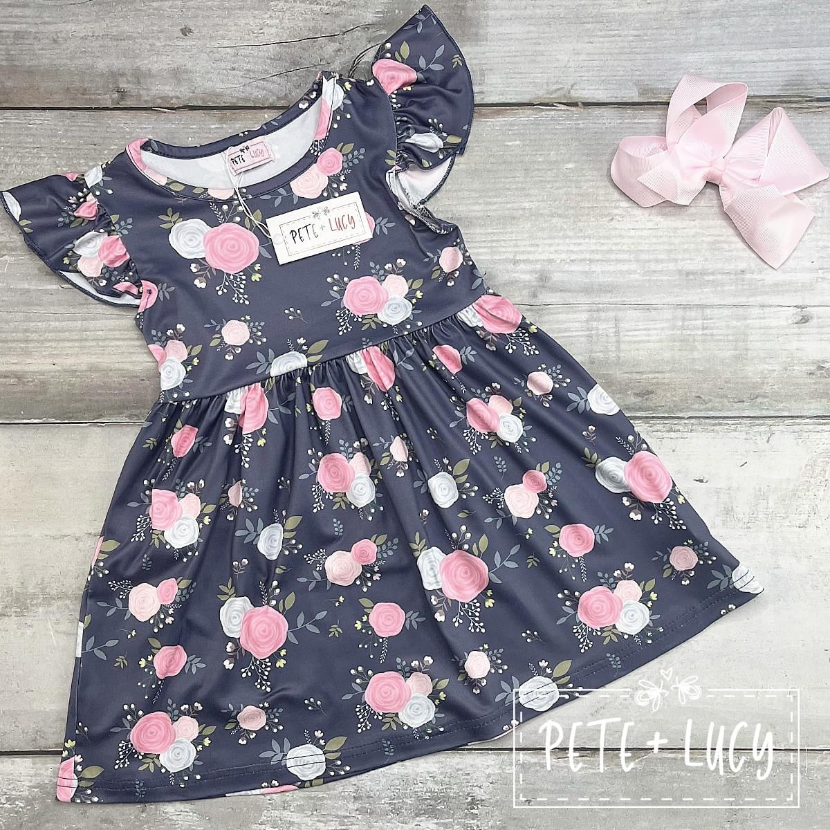 Moody Floral Dress