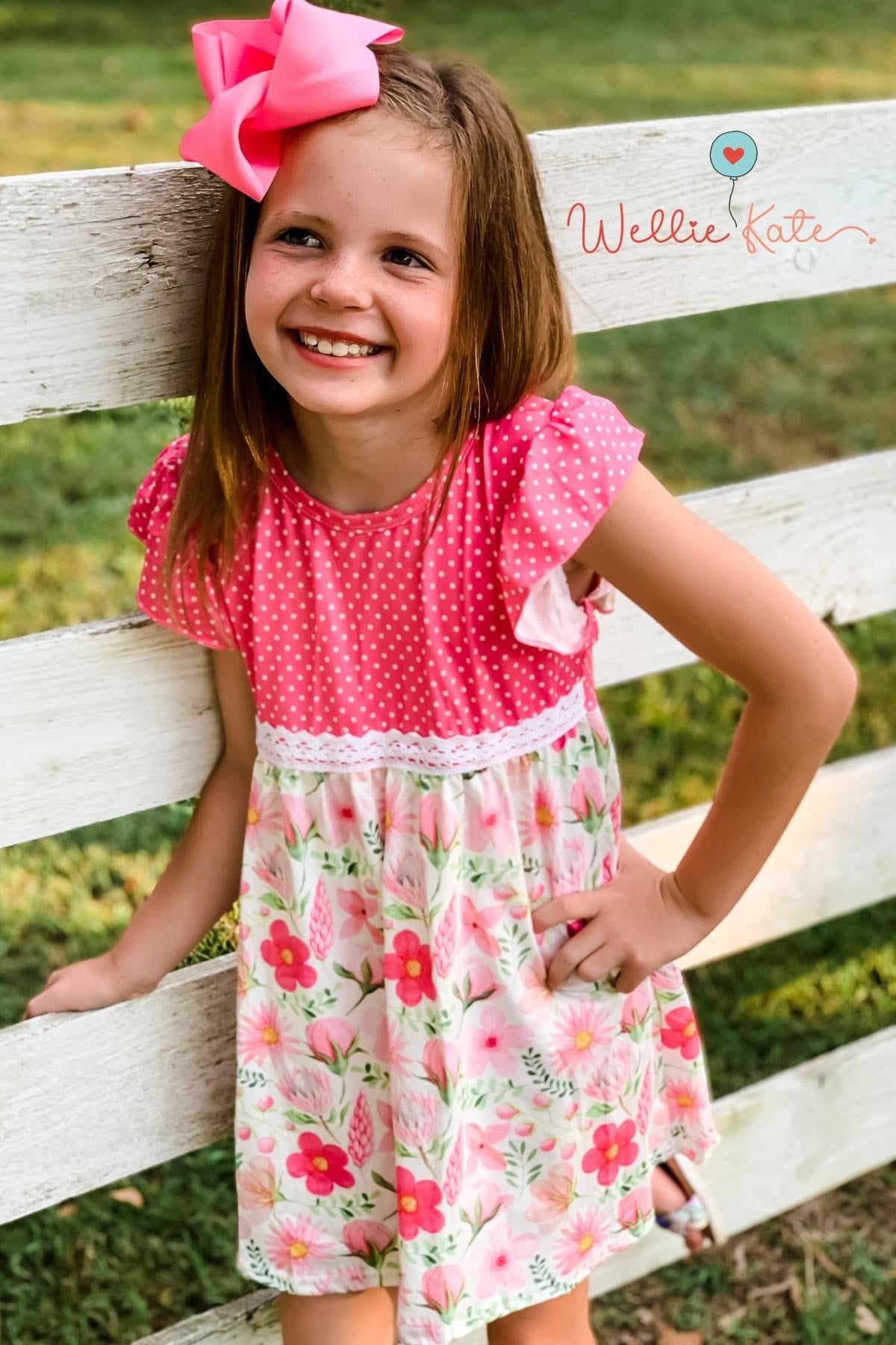 Wishful Wildflowers Dress by Wellie Kate