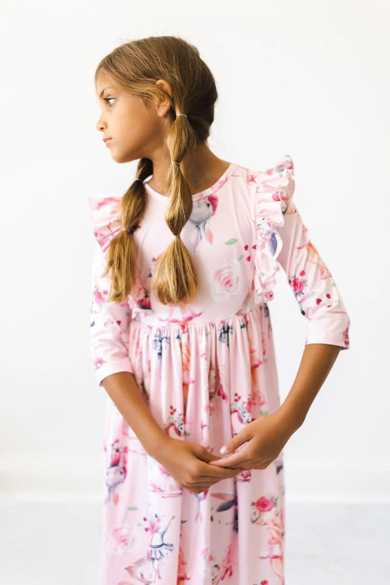 Ballet Beauties Ruffle Twirl Dress by Mila & Rose