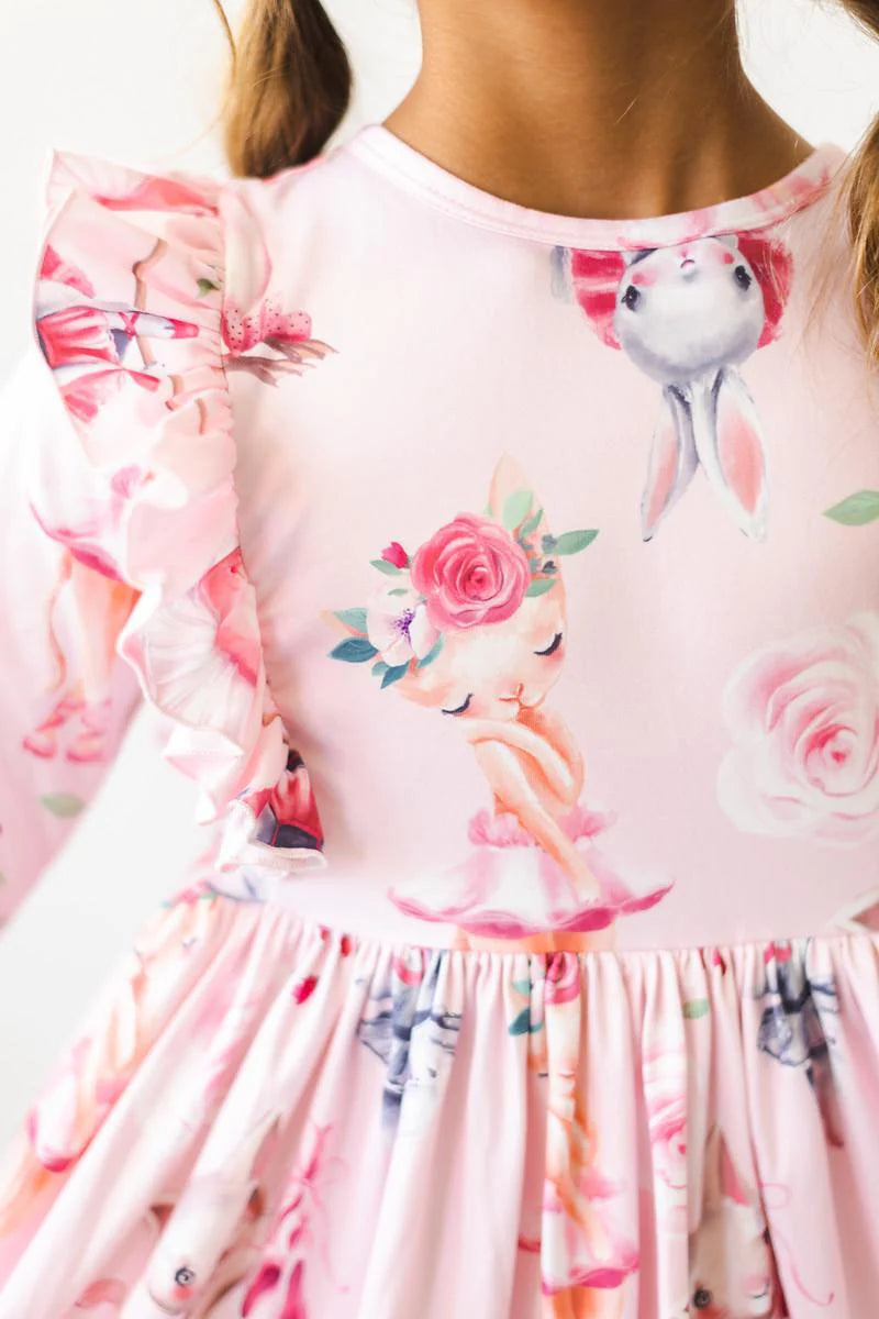 Ballet Beauties Ruffle Twirl Dress by Mila & Rose