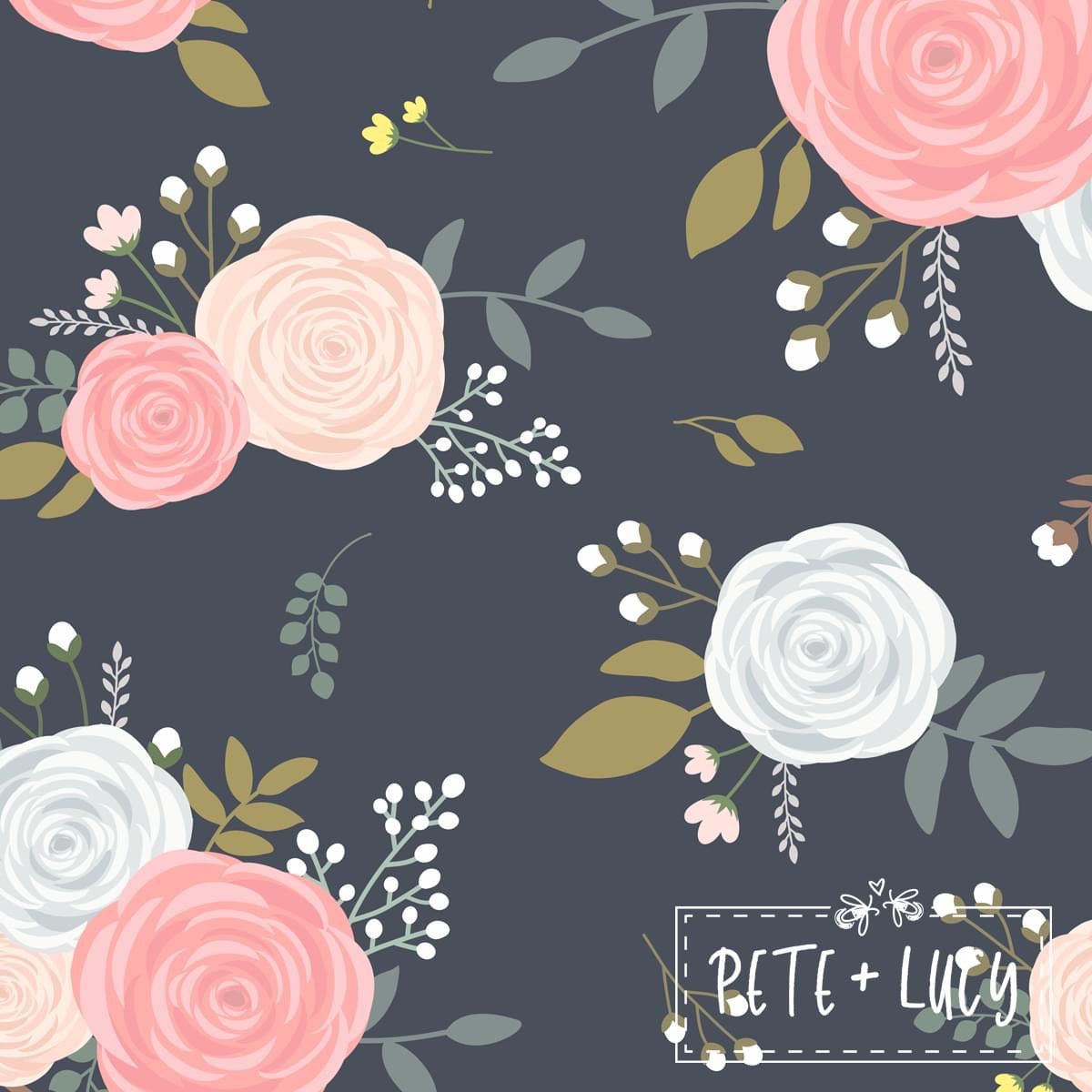 Moody Floral Dress