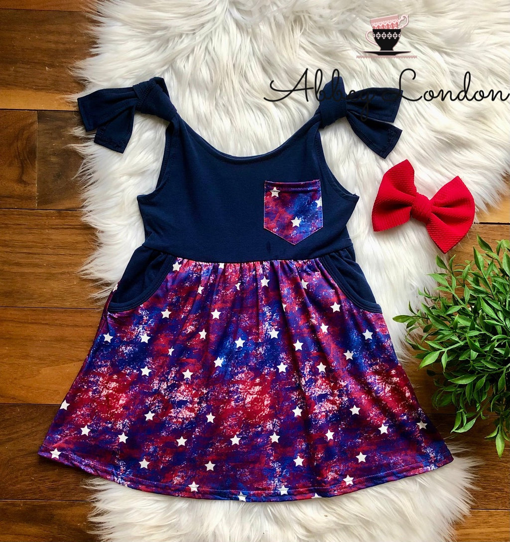Splatter Stars Dress by TwoCan