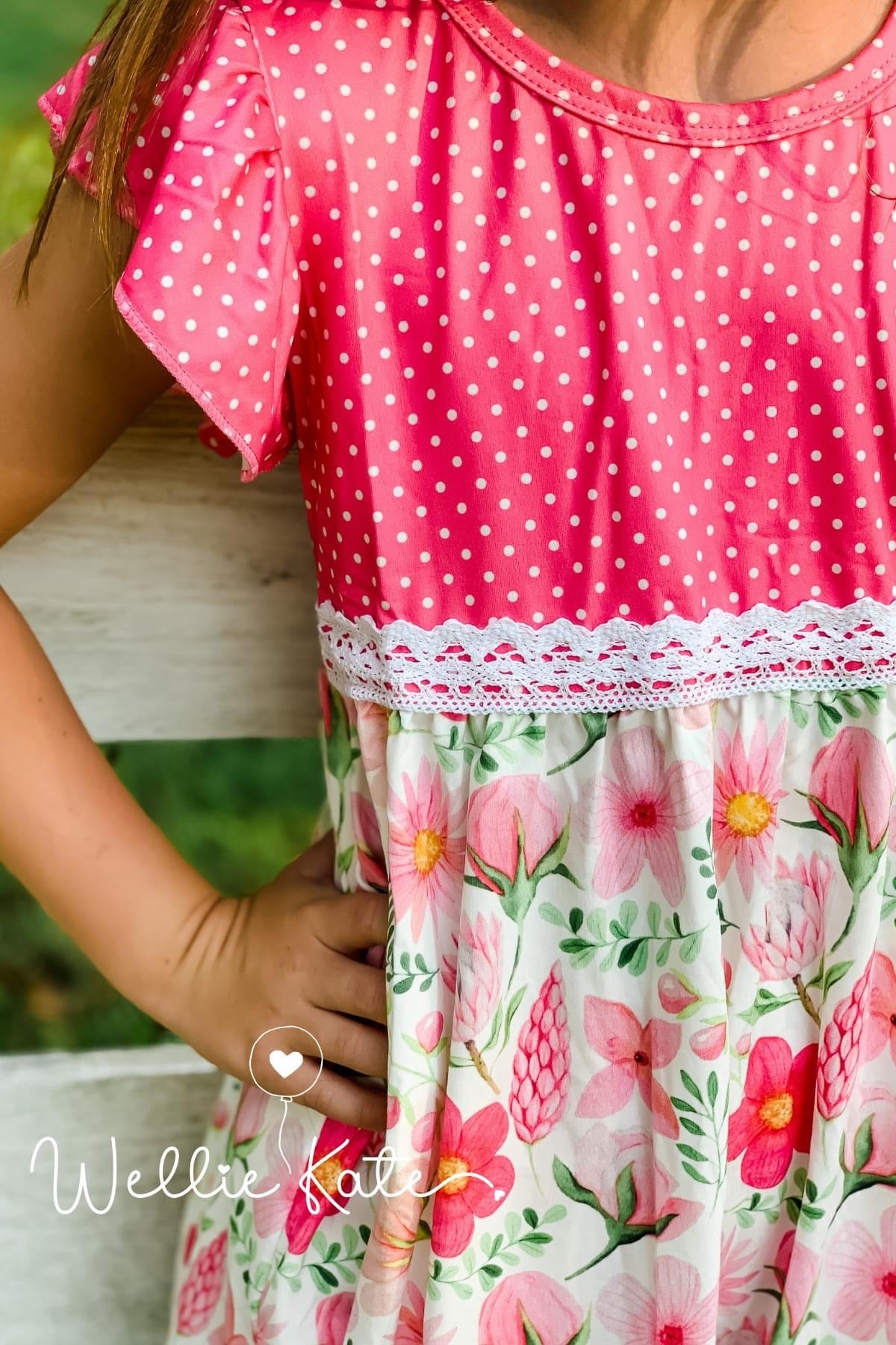 Wishful Wildflowers Dress by Wellie Kate