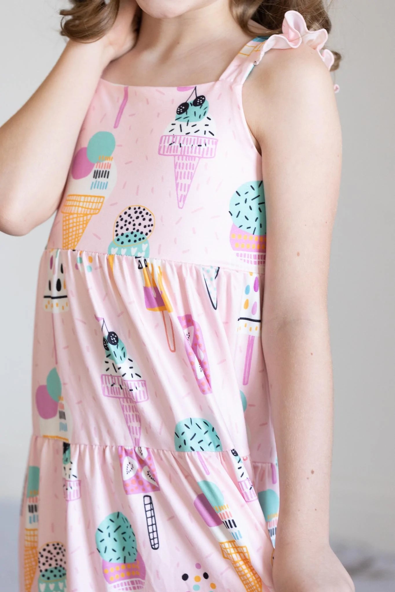 What’s the Scoop Ruffle Maxi Dress by Mila & Rose