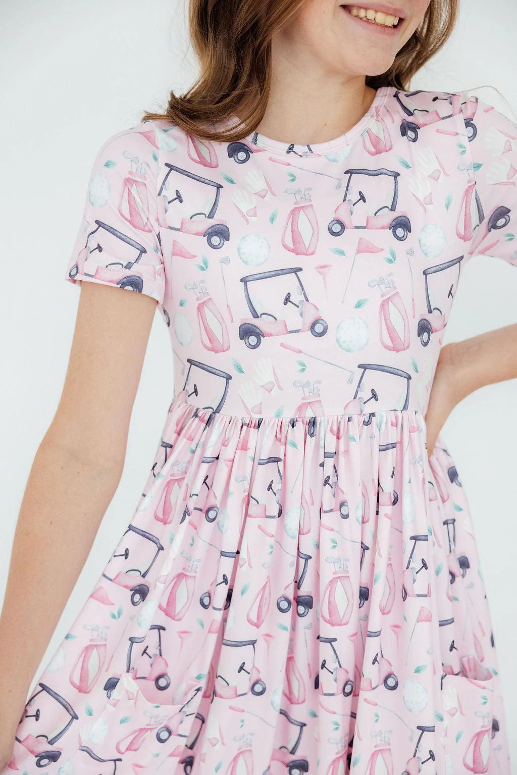 Tee Time Pocket Twirl Dress by Mila & Rose