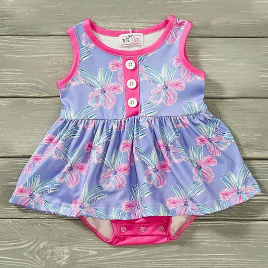Pretty in Paradise Infant Romper by Pete + Lucy
