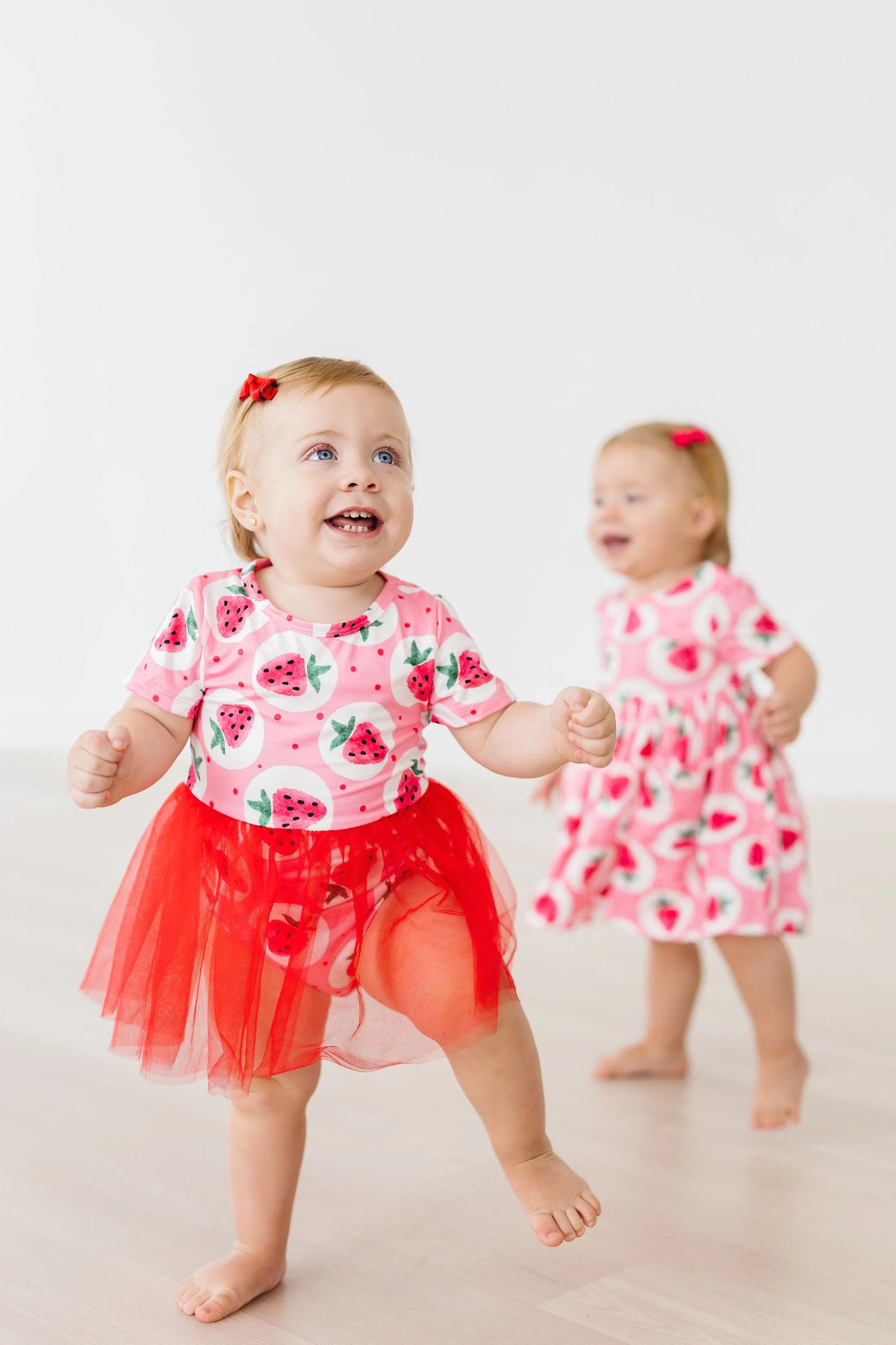 Strawberry Fields Pocket Twirl Dress by Mila & Rose
