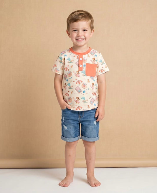 Boardwalk Buddies Shirt by Pete + Lucy