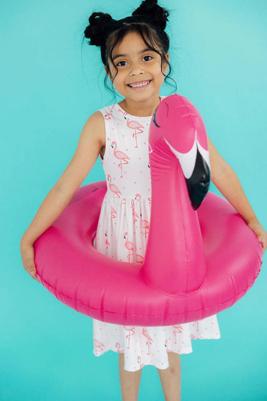 Pink Paradise Tank Twirl Dress by Mila & Rose