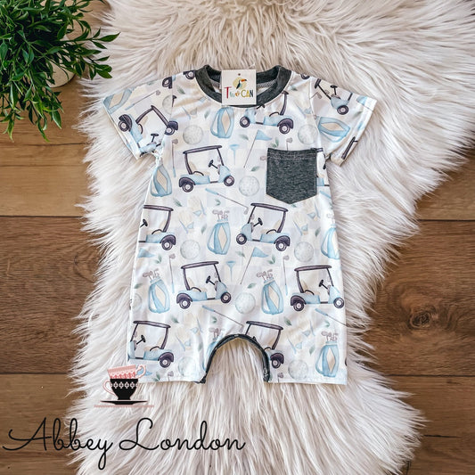 Hole in One Infant Romper by TwoCan