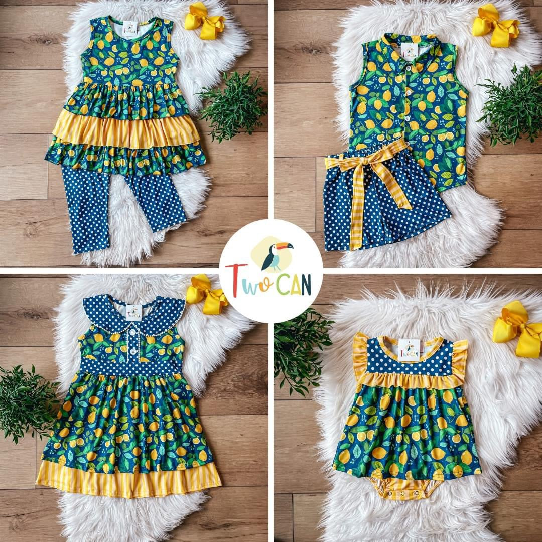 Lemons Dress by TwoCan