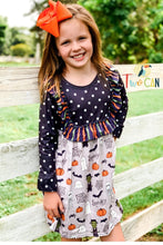 Load image into Gallery viewer, The Boo Crew Long Sleeve Dress by TwoCan
