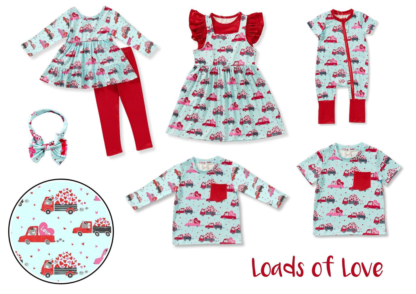 (Preorder) Loads of Love Girl’s Skirt Set by Pete + Lucy (NEW size chart)