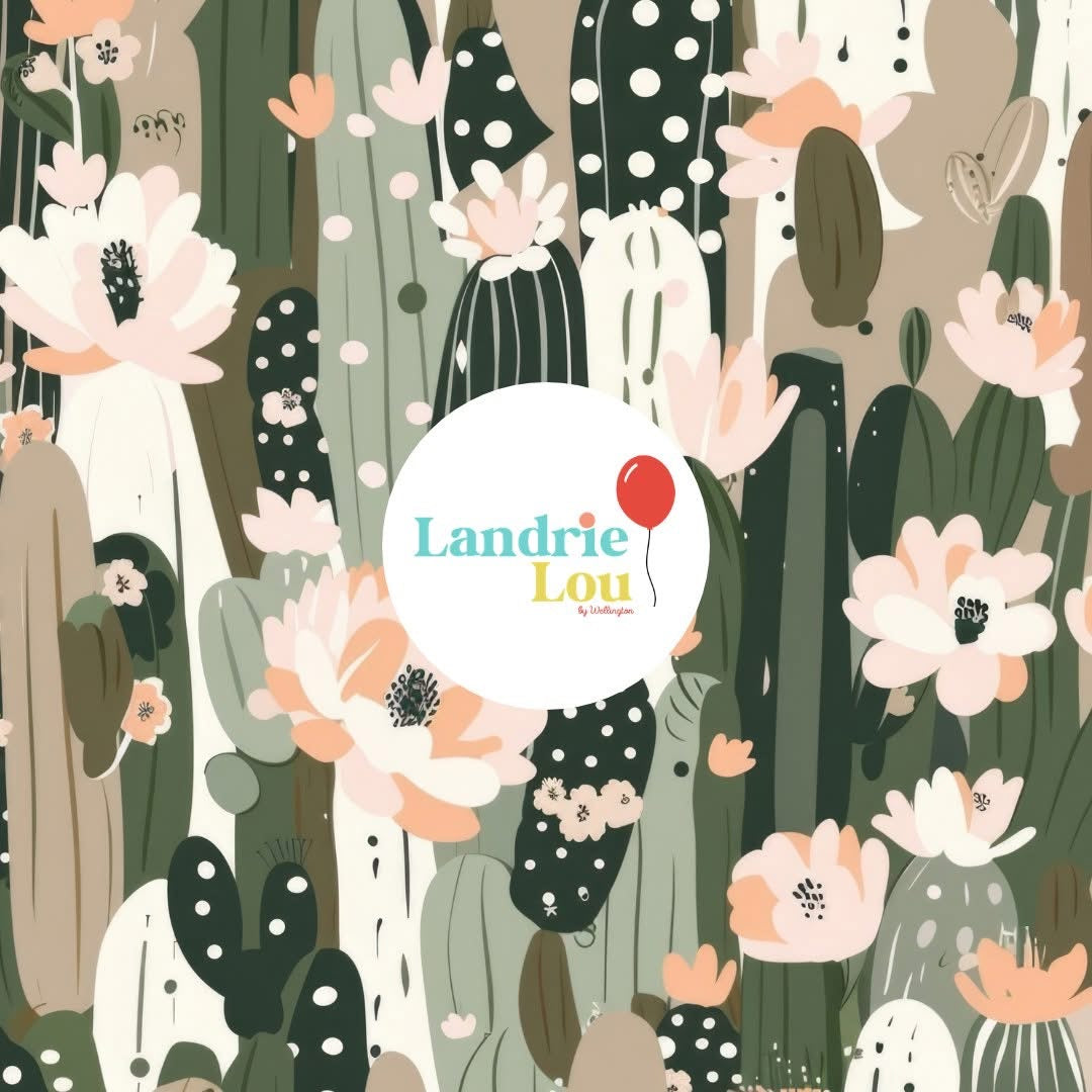 Cactus Camo All Day Twirl Dress by Landrie Lou
