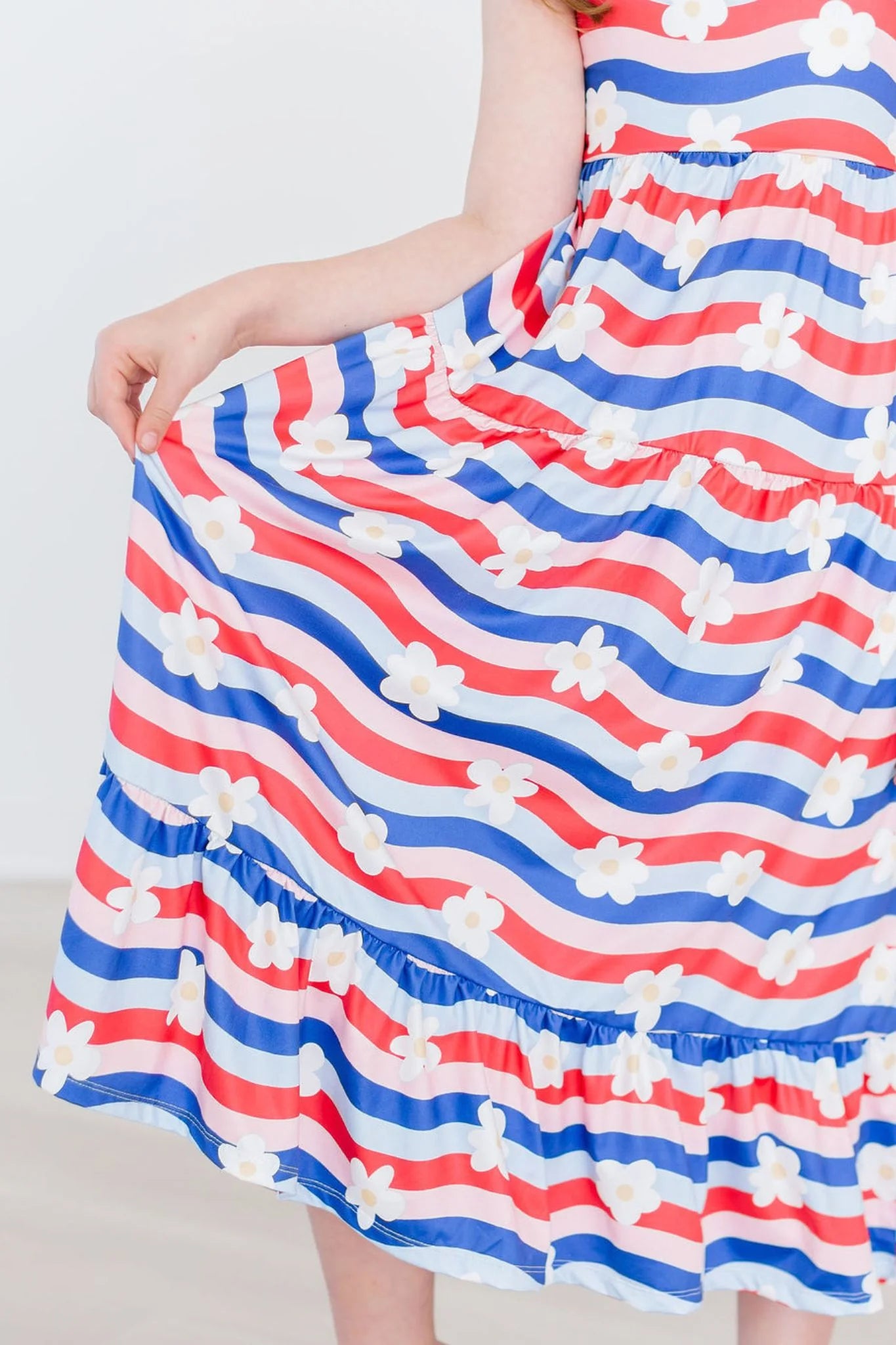 July Vibes Ruffle Maxi Dress by Mila & Rose