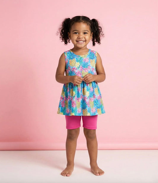 Preppy Pineapple Short Set by Pete + Lucy
