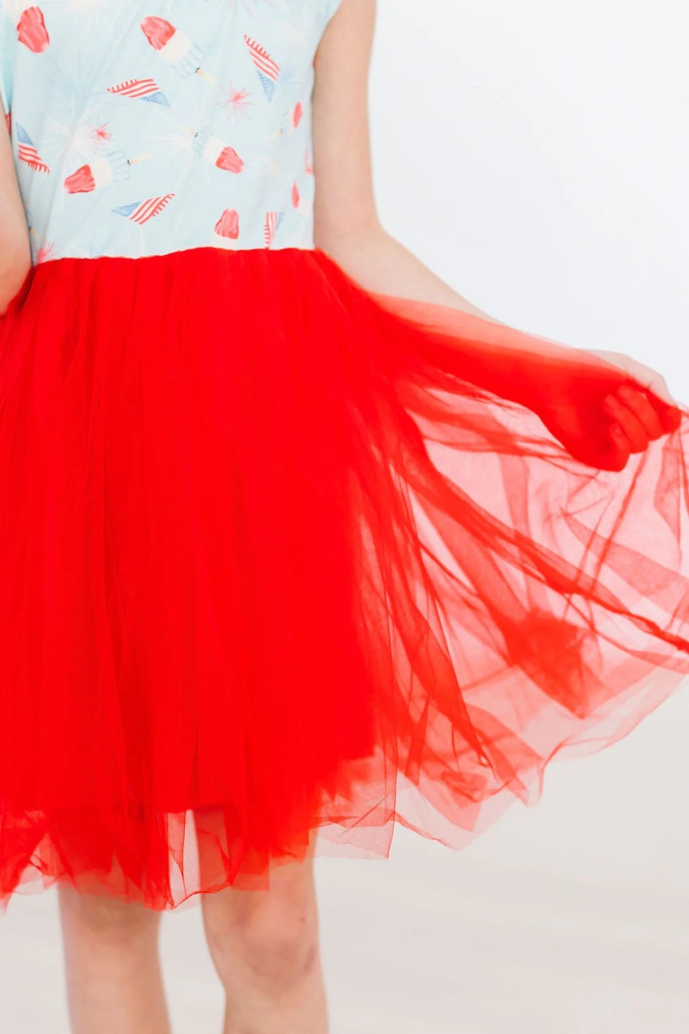 Sweet Land of Liberty Tank Tulle Dress by Mila & Rose
