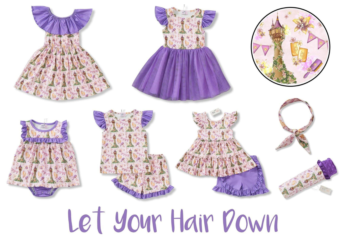 (Preorder) Let Your Hair Down Dress by Pete + Lucy