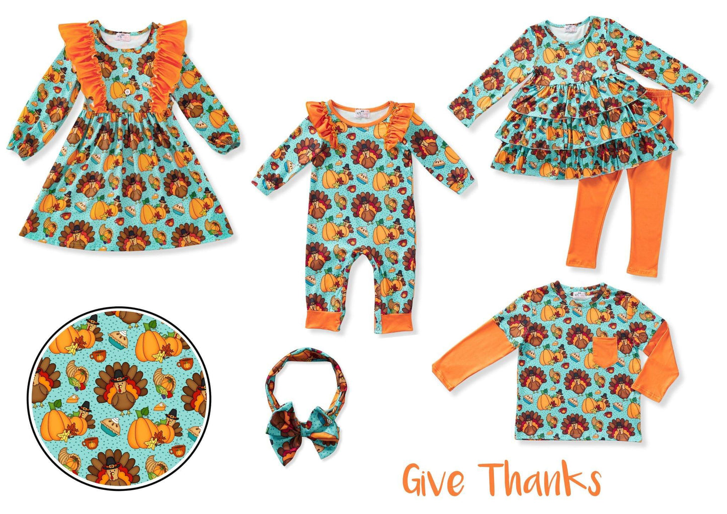 Give Thanks Shirt by Pete + Lucy