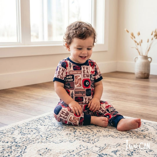 Howdy Partner Infant Romper by TwoCan
